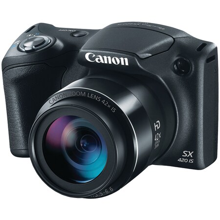 Canon PowerShot 20.0-Megapixel SX420 IS Digital Camera (Black) 1068C001